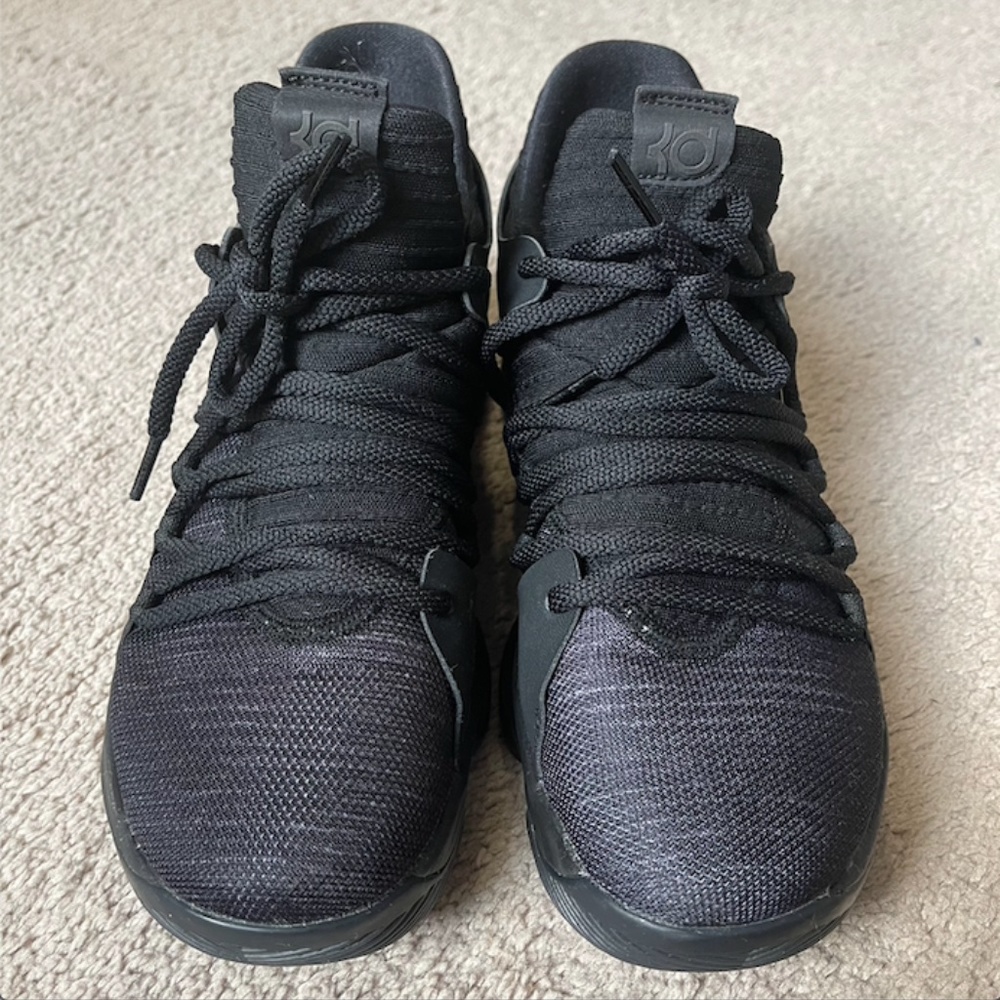 Zoom KD 10 GS 'Blackout' | Kevin Durant Nike Shoes